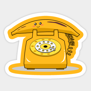 Cute Banana Phone Sticker